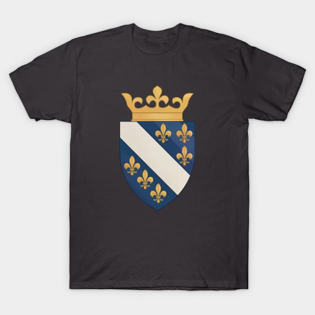 BOSNIAN ROYALTY v1 Refreshed (Bosnian Kingdom, Kraljevina Bosna) T-Shirt by patrian.store